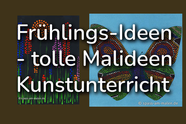 ...einige auch in der Dotpainting-Technik